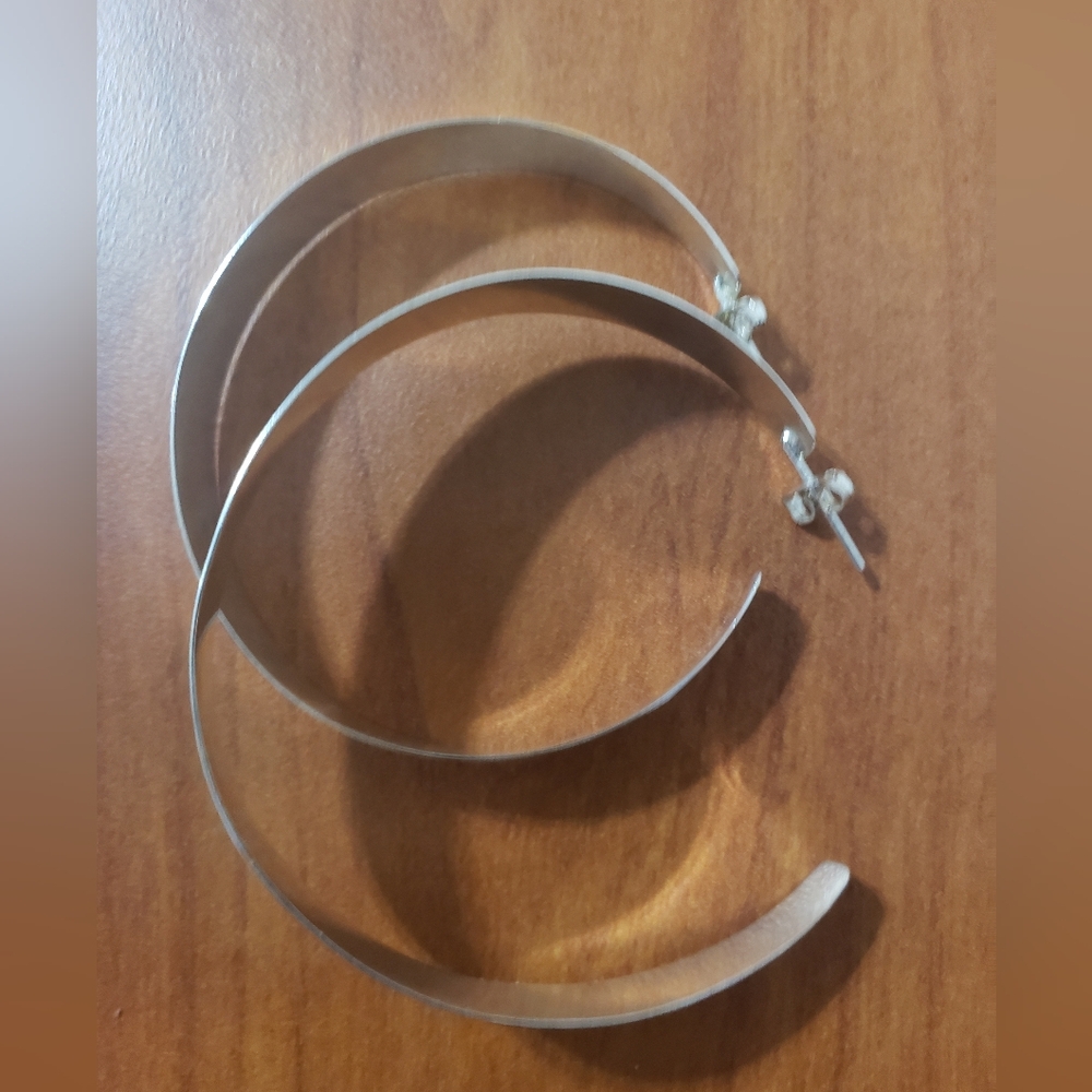 Sterling Silver Hoop Earrings